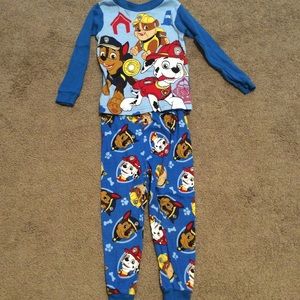 Paw Patrol Blue Pajama Set 3T